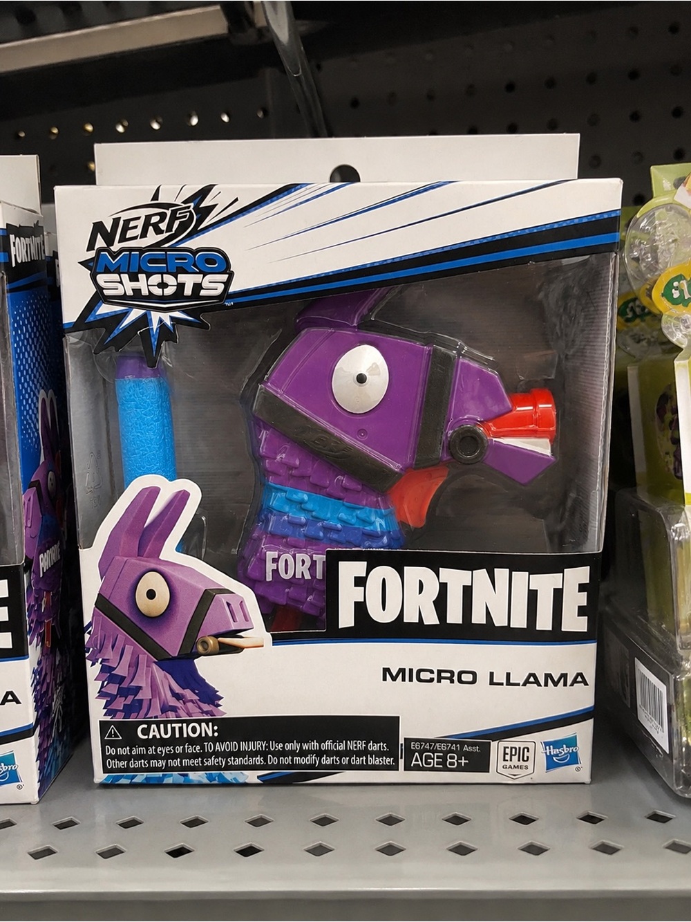 Fortnite Nerf MicroShots Llama Blaster Brand New Hasbro